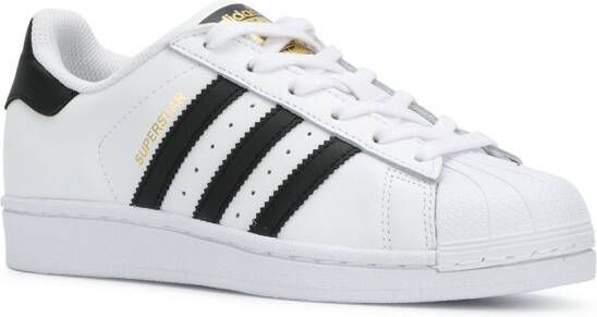 adidas Superstar "White Black Gold" sneakers