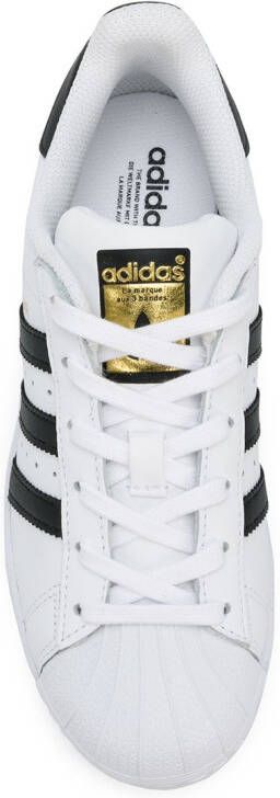 adidas Superstar "White Black Gold" sneakers