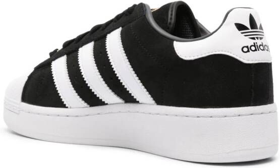adidas Superstar XLG suede leather sneakers Black