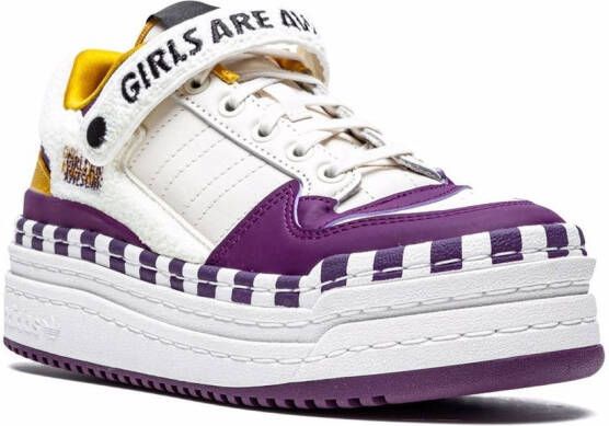 adidas Triple PlatForum LO "Girls Are Awesome" sneakers White