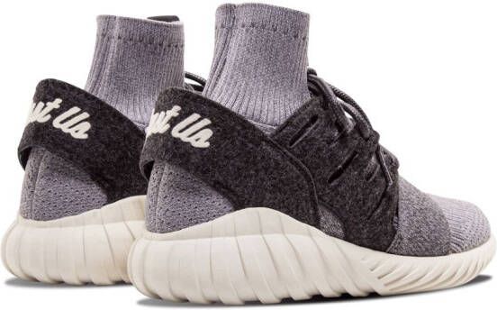 adidas x Kith Tubular Doom Primeknit sneakers Grey