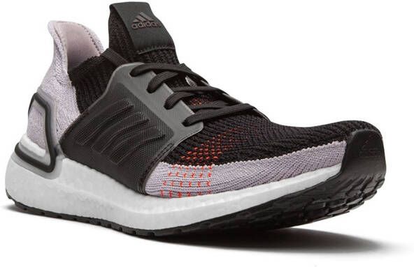 adidas Ultraboost 19 "Core Black Soft Vision Solar Red" sneakers Grey