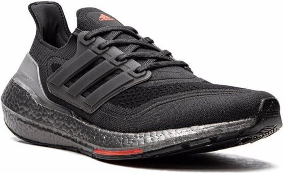 adidas Ultraboost 21 "Carbon Solar Red" sneakers Black