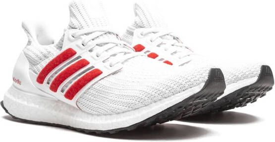adidas Ultraboost 4.0 DNA "White Scarlet" sneakers