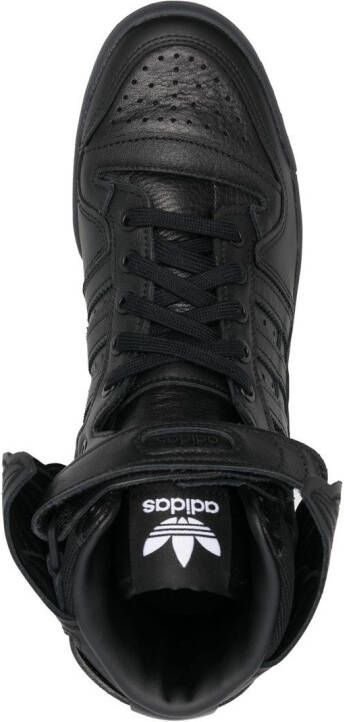 adidas wing-design high-top sneakers Black