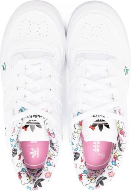 adidas Kids x Hello Kitty Forum leather sneakers White
