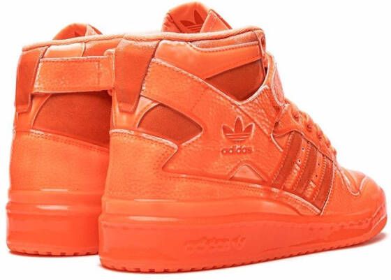 adidas x Jeremy Scott Forum "Dipped Orange" high-top sneakers