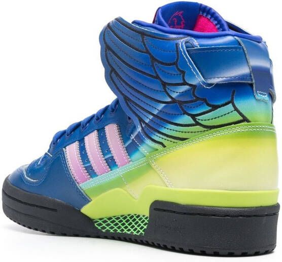 adidas x Jeremy Scott Forum-Wings 4.0 sneakers Blue
