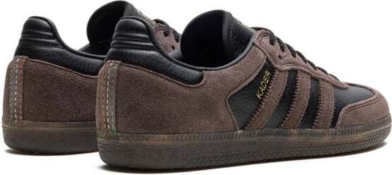 adidas x Kader Samba ADV "Kader Sylla Core Black Brown Gum" sneakers
