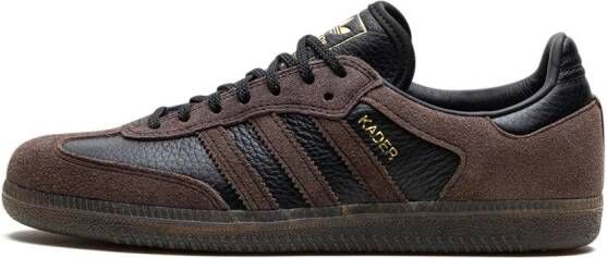 adidas x Kader Samba ADV "Kader Sylla Core Black Brown Gum" sneakers