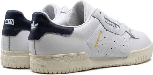 adidas x Kith Classics Powerphase "White Navy" sneakers