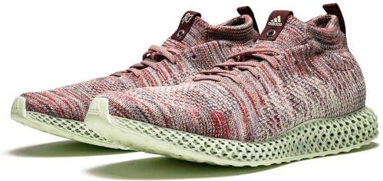 adidas x Kith Consortium Runner 4D "Aspen" sneakers Red