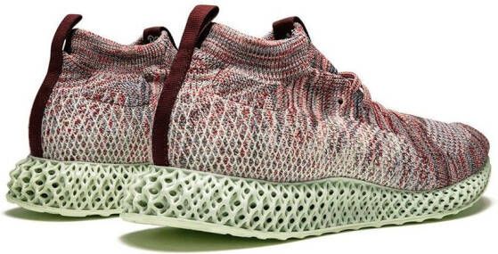 adidas x Kith Consortium Runner 4D "Aspen" sneakers Red