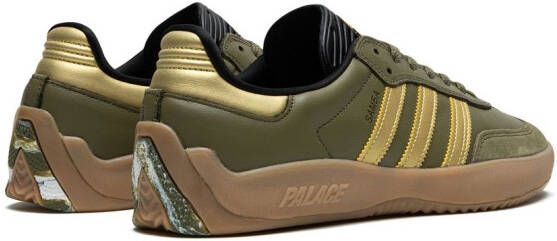 adidas x Palace Puig Samba "Olive Gold" sneakers Green
