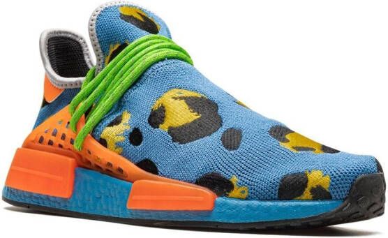 adidas x Pharrell HU NMD "Animal Print Blue" sneakers