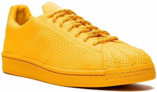 adidas x Pharrell Superstar primeknit sneakers Yellow