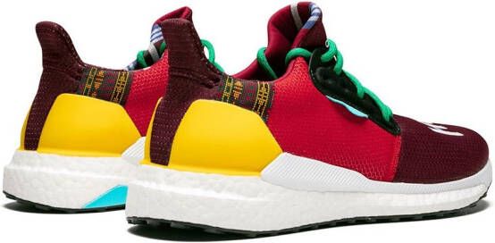 adidas x Pharrell Williams Solar Hu Glide "Friends and Family" sneakers Red