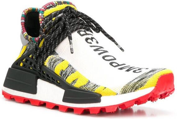 Adidas x Pharrell Williams Solarhu V2 tennis sneakers Yellow - Picture 2