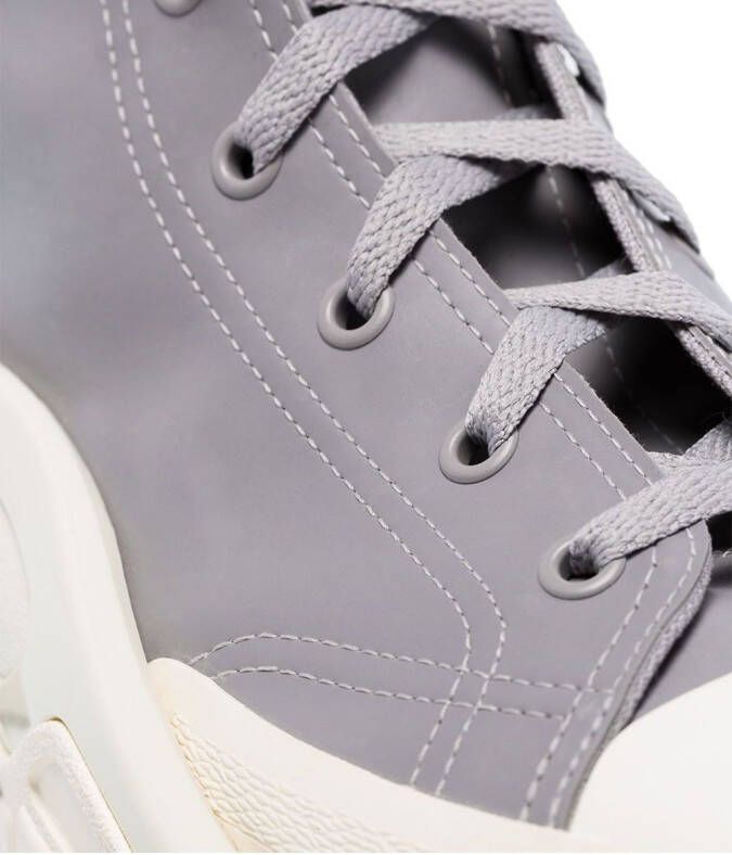 adidas x Raf Simons Detroit high leather sneakers Grey