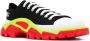Adidas x Raf Simons Detroit Runner contrast sole low-top cotton sneakers CBLACK SILVMT SSLIME - Thumbnail 11