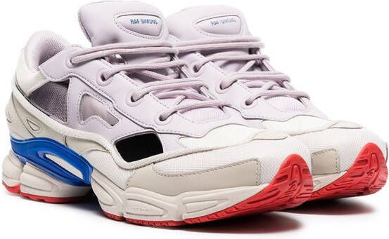 adidas x Raf Simons Ozweego Sneakers with Socks White