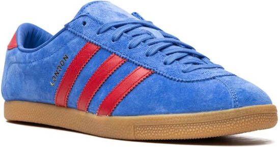adidas x size? Originals London "Exclusive City Series-Blue Red" sneakers
