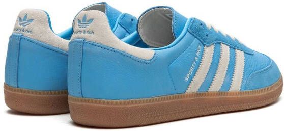 adidas x Sporty & Rich Samba "Blue Rush" sneakers
