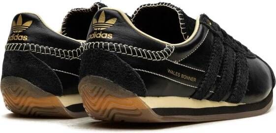 adidas x Wales Bonner Country "Core Black Easy Yellow" sneakers