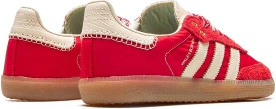 adidas x Wales Bonner Samba panelled sneakers Red