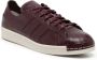 Adidas Y-3 Superstar lace-up leather sneakers Red - Thumbnail 2