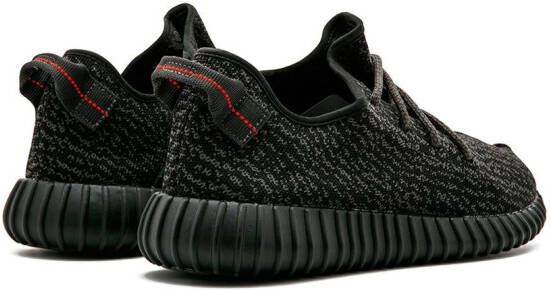 adidas Yeezy Boost 350 in "Pirate Black" sneakers