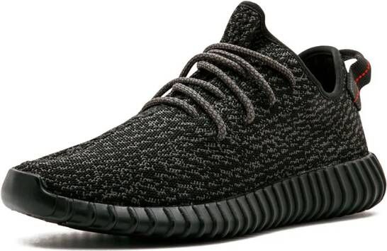 adidas Yeezy Boost 350 in "Pirate Black" sneakers