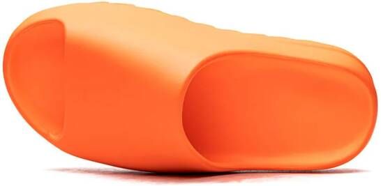 adidas Yeezy "Enflame Orange" slides