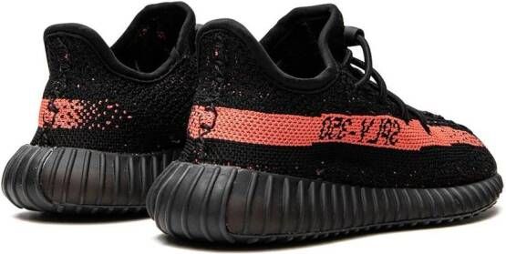 Adidas Yeezy Kids Yeezy Boost 350 v2 "Core Red 350" sneakers Black
