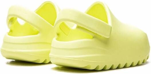 Adidas Yeezy Kids Yeezy "Glow Green" clogs Yellow