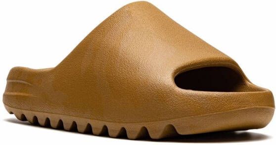 adidas Yeezy "Ochre" slides Brown