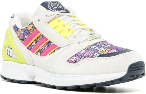 adidas ZX 22 BOOTS graphic-print sneakers Purple