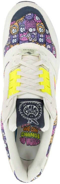 adidas ZX 22 BOOTS graphic-print sneakers Purple