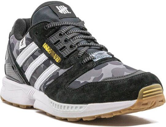 adidas x Bape x Undefeated ZX 8000 "Black" sneakers