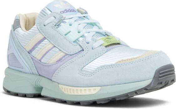 adidas ZX 8000 low-top suede sneakers Blue