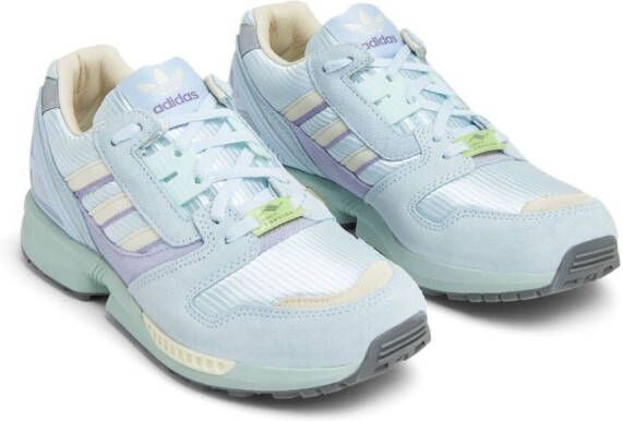 adidas ZX 8000 low-top suede sneakers Blue