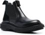Adieu Paris polished-leather ankle boots Black - Thumbnail 2