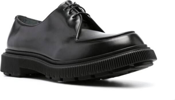 Adieu Paris Type 124 leather Derby shoes Black