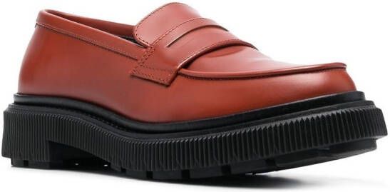 Adieu Paris Type 159 leather loafers Brown