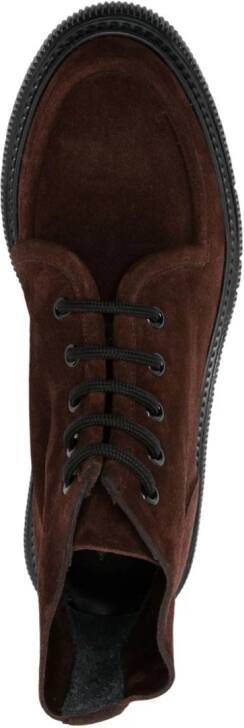 Adieu Paris Type 164 suede leather boots Brown