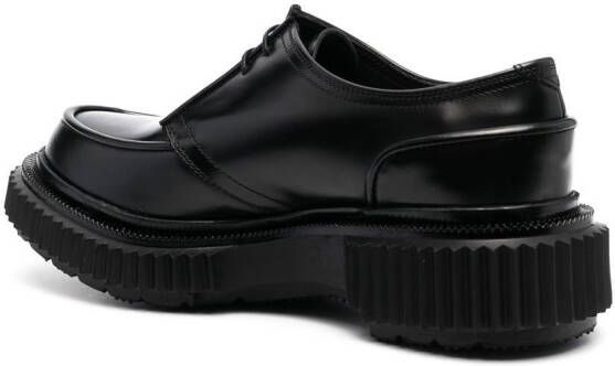 Adieu Paris Type 181 leather Derby shoes Black