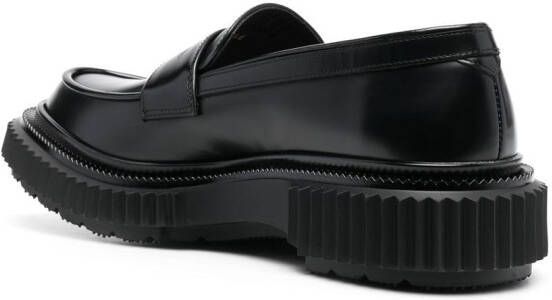 Adieu Paris Type 182 leather loafers Black