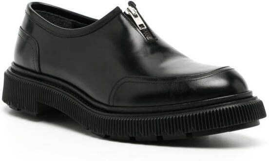 Adieu Paris Type 193 zipped derby shoes Black
