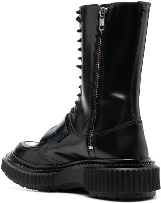 Adieu Paris Type 195 lace-up boots Black