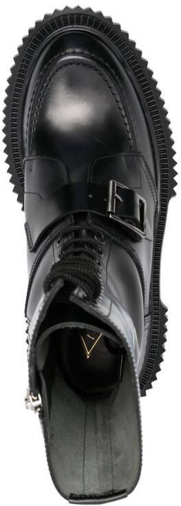 Adieu Paris Type 195 lace-up boots Black